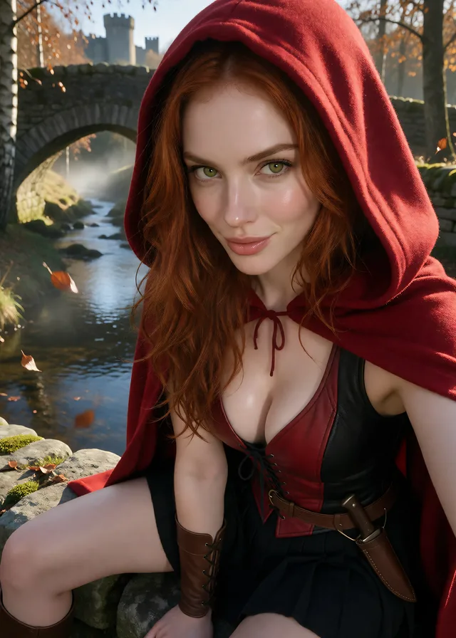 Scarlett, Red Riding Hood